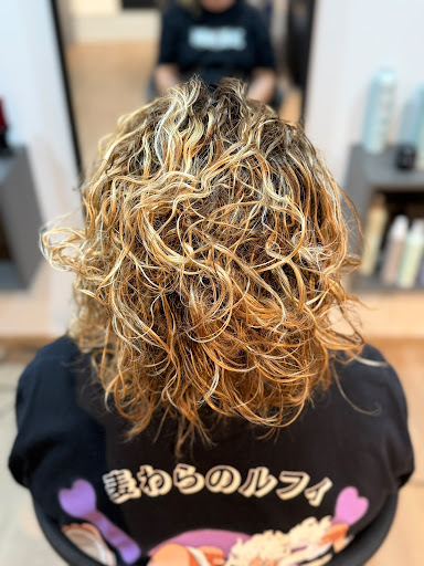 Definizione ricci e sfumature eseguite all'Atelier del Capello