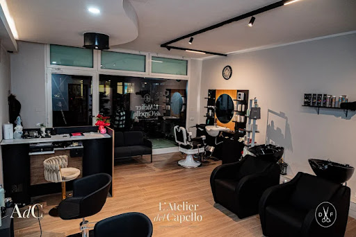 Panoramica autentica del salone L'Atelier del Capello a Codevigo